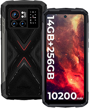 Смартфон Hotwav Cyber X 8\256GB 6.78" FHD+ Helio G99 NFC 10200mAh 33W Fast Charge