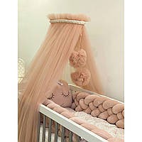 Балдахин для детской кровати Twins Air 1010-TA-24, powder pink, розового цвета