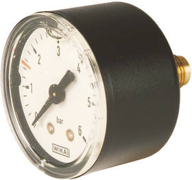Манометр заднє підєднання 0-6 Бар, 1/8" 908006