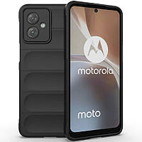 Чехол Wave Shield для Motorola Moto G54 / G54 Power бампер противоударный Black