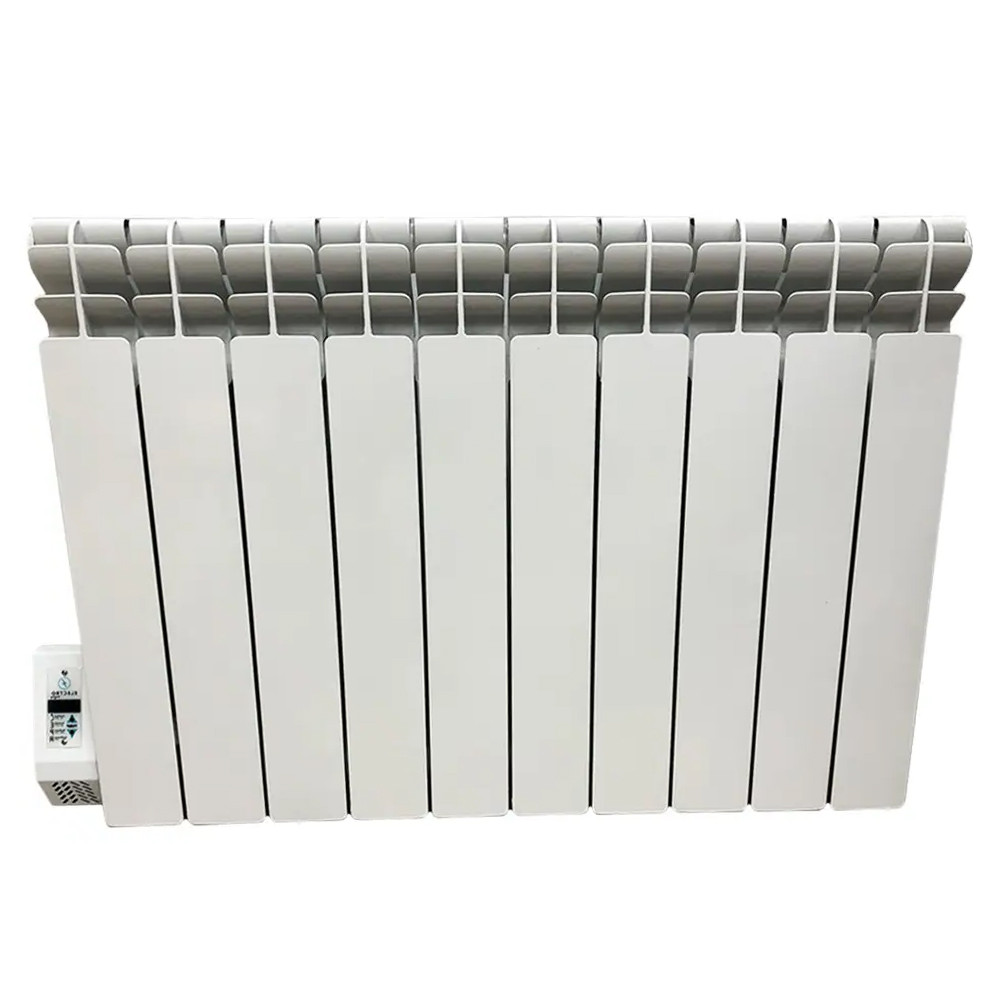 Електрорадіатор масляний алюмінієвий Electro Elite 10WE, 10 секцій,20м2, Wi-Fi програматор зліва, 1300 Вт, фото 1