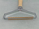 Ручна щітка для видалення шерсті тварин, волосся, ворсу з килимів, меблів, у машині 11*15 см, фото 6