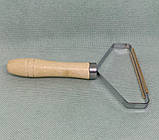 Ручна щітка для видалення шерсті тварин, волосся, ворсу з килимів, меблів, у машині 11*15 см, фото 3