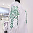 Сукня з вишивкою хрестиком- орнамент/вільного крою/стиль прямий/тканина Онікс/колір - білий/ПП "Світлана-К", фото 3
