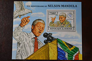 Бурунді. Марки. Блок. (А-39)