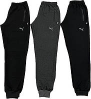 Недорогие штаны мужские на манжете, утепленные флисом, размер 48