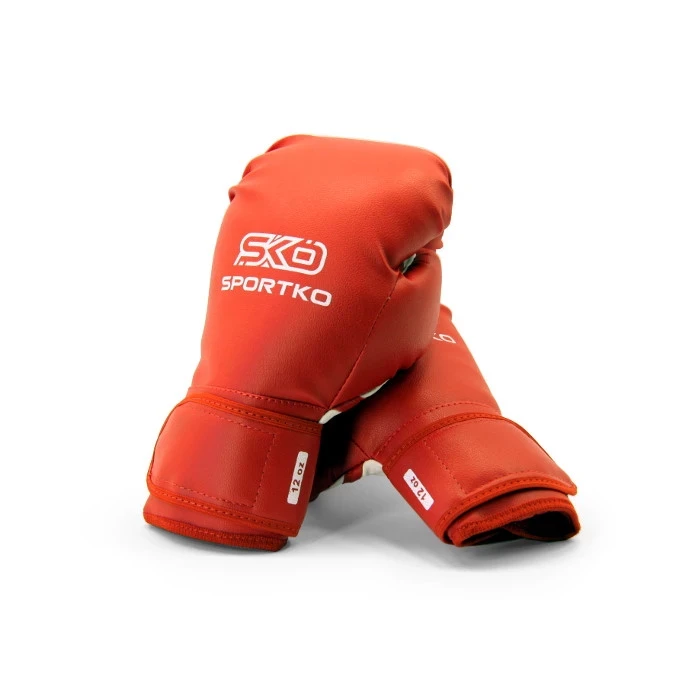 Перчатки боксерские 12-OZ | Любительские боксерские перчатки для тренировок синие - фото 3 - id-p2006942251