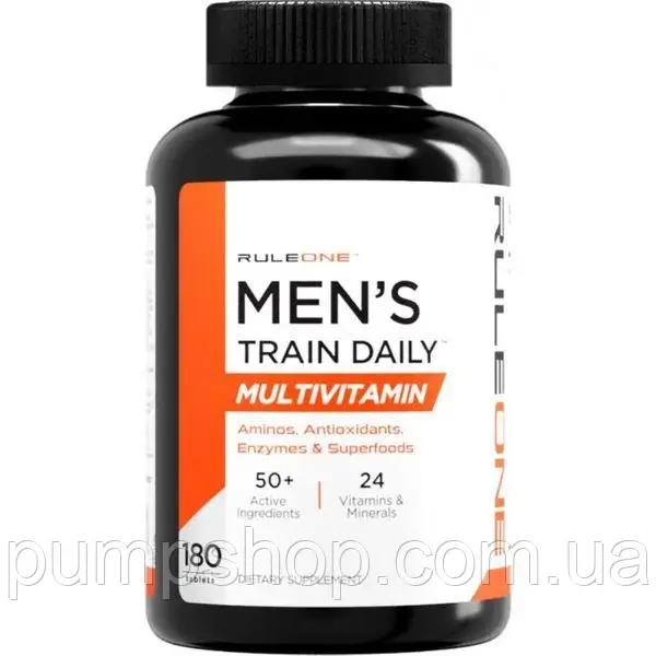 Вітаміни для чоловіків Rule1 Men's Train Daily 90 таб.