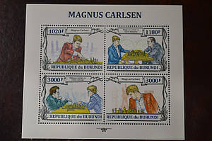 Бурунді. Марки. Блок. (А-39)