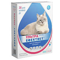 Эфектвет Ультра капли для кошек от блох 1мл 5шт ВетСинтез