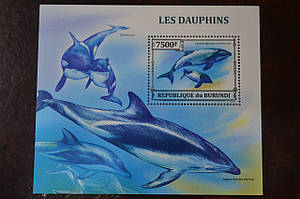 Бурунді. Марки. Блок. (А-39)