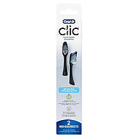 Змінні головки для зубної щітки Oral-B Clic Toothbrush Ultimate Clean Replacement Brush Heads, Black, 2 шт, фото 2