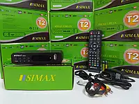 Новый приставка Т2 DVB-T/T2/C ресивер приемник SIMAX GREEN HD YouTube
