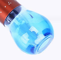 Щітка для змітання волосся Hots Professional Diamond Blue, кругла з ніжним ворсом (HP90005-BLU), фото 3