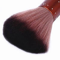 Щітка для змітання волосся Hots Professional Diamond Blue, кругла з ніжним ворсом (HP90005-BLU), фото 2