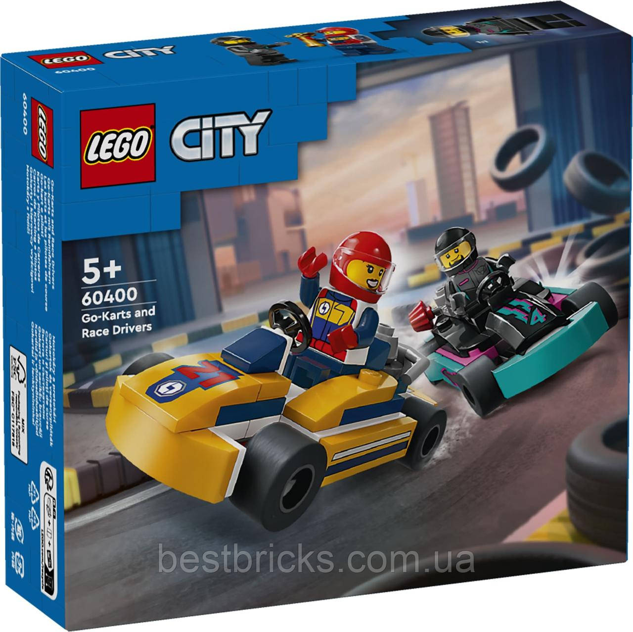 Lego City Картинг і гонщики 60400, фото 1