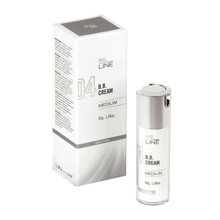 Me Line 04 Bb Medium - Тональний сонцезахисний (SPF 30) зволожуючий крем
