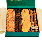 Подарунковий набір з горіхами та сухофруктами mini Green №8, фото 2