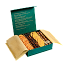 Подарунковий набір з горіхами та сухофруктами mini Green №8, фото 3