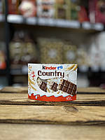 Шоколадный батончик Kinder Country Milk с начинкой из злаков и молока 9 шт.*23.5 г., Германия