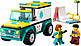 Lego City Швидка допомога та сноубордер 60403, фото 3