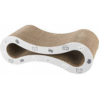 Дряпка когтеточка Trixie Mimi Хвиля для котів, з котячою м'ятою, картон, 48х16х22 см