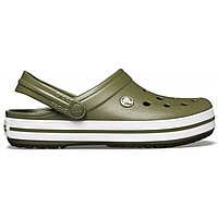 Crocs Crocband Army Green оригінальні, Крокси крокбенд хакі олива оригінал + коробка