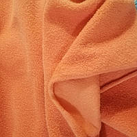 Ткань костюмная мех-флисовый оранжевый