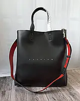 Женская кожаная сумка-шоппер Polina & Eiterou