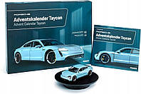 Адвент Календар з масштабною моделлю автомобіля Porsche Taycan 1:24