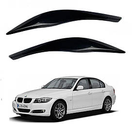 Вії на фари BMW 3 Sd (E90) 2005-2012\Накладки на фари БМВ Е90 (AV-Tuning)