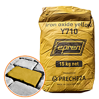 Пигмент для бетона 15 кг Желтый Y-710 Precheza