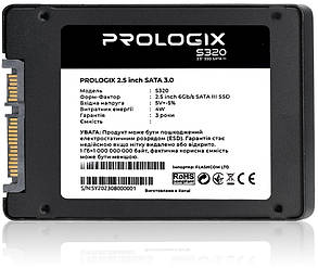 SSD накопичувач Prologix S320 240gb (PRO240GS320) (D), фото 2