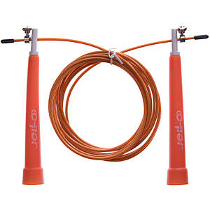 Скакалка швидкісна Кросфіт зі сталевим тросом Jello 275 см (FI-4952)