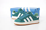 Жіночі кросівки Adidas Campus 00s Forest Glade Green (с мехом) HR1467, фото 4