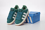 Кросівки чоловічі Адідас Adidas Campus 00s Forest Glade Green (хутро) HR1467, фото 3
