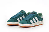 Кросівки чоловічі Адідас Adidas Campus 00s Forest Glade Green (хутро) HR1467, фото 7
