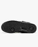Жіночі кросівки Nike Air Force 1 Mid Black (с мехом) 315123-001, фото 10