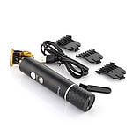 Машинка для стриження Geemy GM-6605, чорна, фото 2