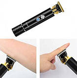 Машинка для стриження Geemy GM-6605, чорна, фото 4