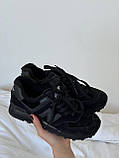 Жіночі кросівки New Balance 574 Triple Black (с мехом) ML574EVE, фото 6