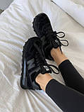 Жіночі кросівки New Balance 574 Triple Black (с мехом) ML574EVE, фото 9