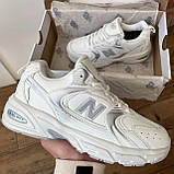 Жіночі кросівки New Balance 530 White Silver (с мехом) ALL13978, фото 3