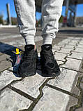 Жіночі кросівки New Balance 9060 Triple Black (с мехом) U9060BPM, фото 4