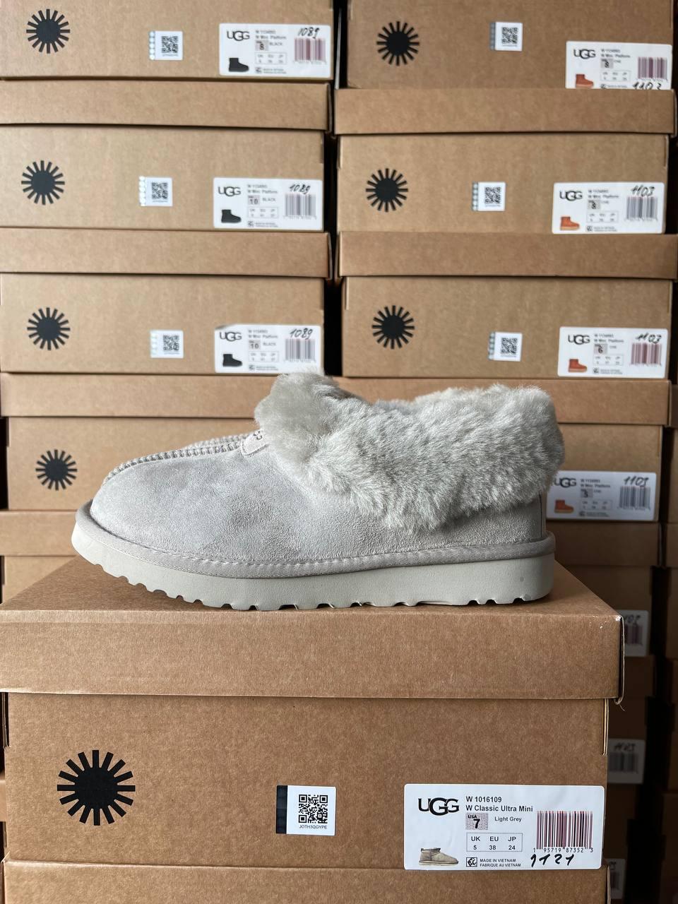 Жіночі угги UGG Coquette Slipper Grey 5125-GREY, фото 1