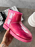 Жіночі угги UGG Classic Clear Mini Boot Rock Rose Pink 1113190-RCR, фото 4