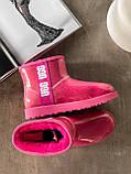 Жіночі угги UGG Classic Clear Mini Boot Rock Rose Pink 1113190-RCR, фото 9