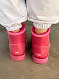 Жіночі угги UGG Classic Clear Mini Boot Rock Rose Pink 1113190-RCR, фото 10