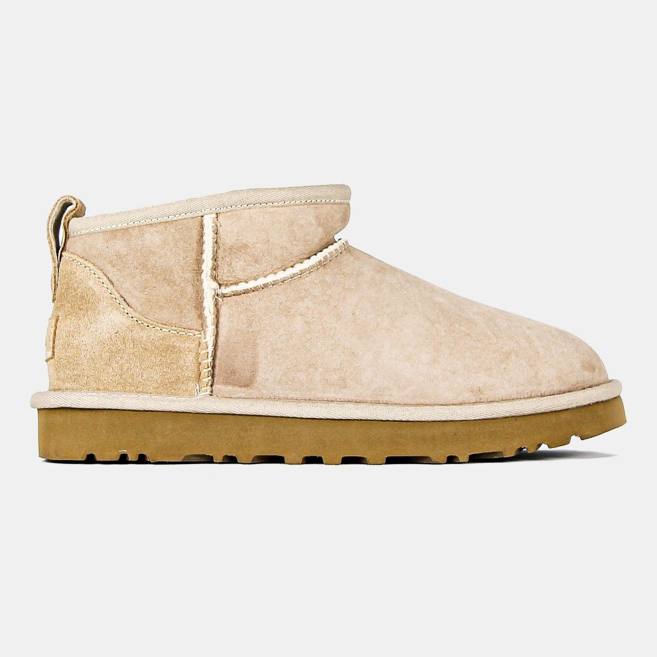 Жіночі угги UGG Classic Ultra Mini Boot Sand 1116109-SAN, фото 1