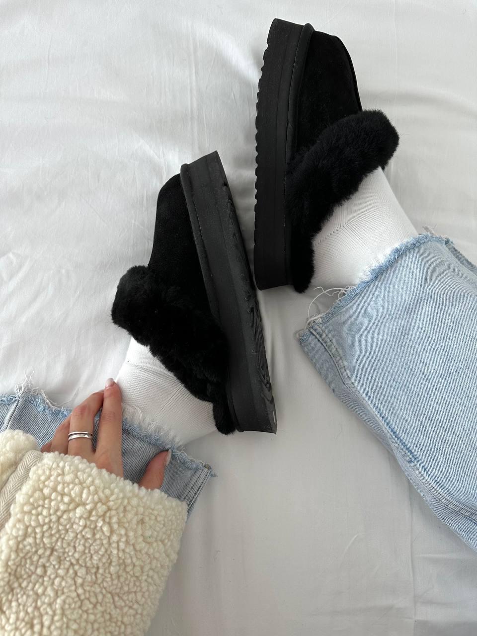 Угги жіночі UGG Disquette Slipper Black 1122550-BLK, фото 1